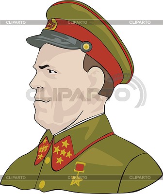 Рисунок маршал жуков