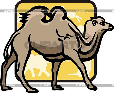 Верблюд | Векторный клипарт |ID 2004387
