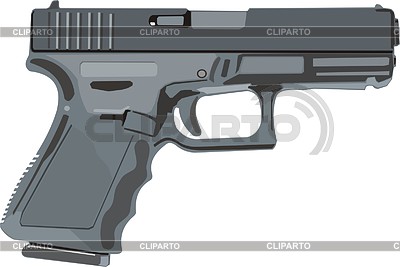 Pistola Glock 19 | Ilustración vectorial de stock |ID 2018941