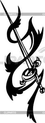 Rapier Tattoo | Stock Vektorgrafik |ID 2014166