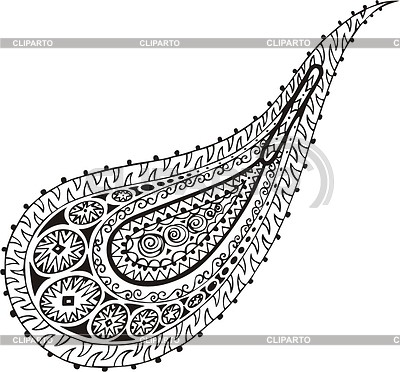 Элемент восточного орнамента | Векторный клипарт |ID 2003970