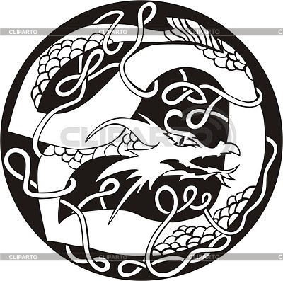 Dragon knot | Stock Vector Graphics |ID 2005075