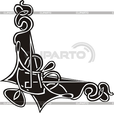 Ornamental corner | Stock Vector Graphics |ID 2010955