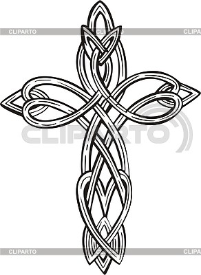 Knot cross tattoo | Stock Vector Graphics |ID 2020448