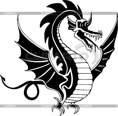 Dragon tattoo | Stock Vector Graphics |ID 2022544