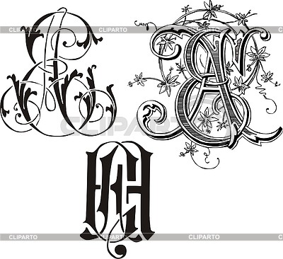 Monogramm EA | Stock Vektorgrafik |ID 2026012