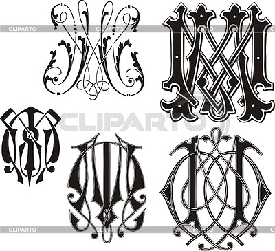 Mm Monogram Images – Browse 6,026 Stock Photos, Vectors, and Video