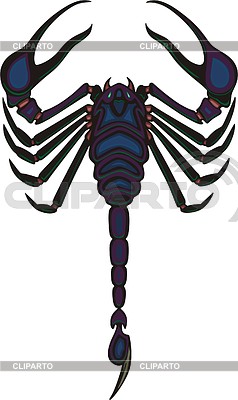 Скорпион | Векторный клипарт |ID 2020746