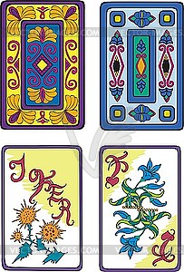 Playing cards - vector image