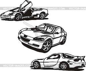 Car Concepts - vector clipart