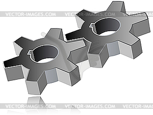 Gears - vector image