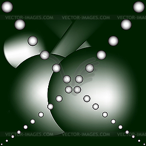 Абстрактные шары - векторная графика