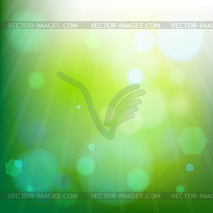 Abstract light and rays - vector image