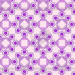Purple seamless texture - vector image
