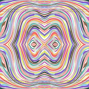 Абстрактные волнистые линии - стоковое векторное изображение