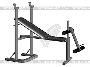 Weight lifting equipment - vector clipart