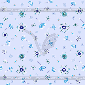 Silly funky pattern - vector clipart