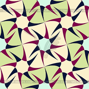 Twister stars pattern - vector image