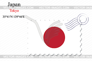 Япония марка дизайн - векторизованное изображение клипарта