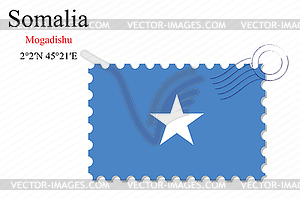 Somalia stamp design - vector image