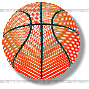 Basketball - vector clipart / vector image