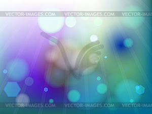 Blue unfocused background - vector image