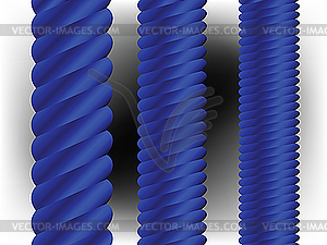 Blue vertical columns - vector image