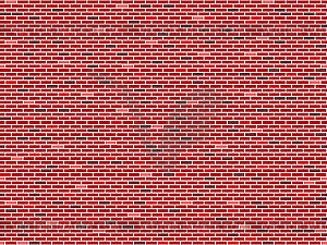 Bricks wall seamless texture - vector clip art