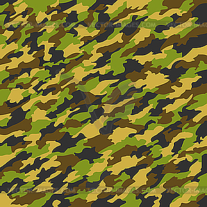 Camouflage texture - vector clipart