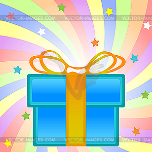 Present box composition - vector clipart / vector image