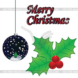 Christmas abstract background - vector clipart