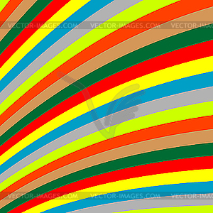 Colored stripes - color vector clipart