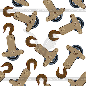 Crane hook pattern - vector clipart