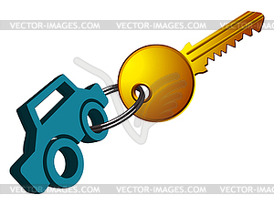 keys on a ring clipart