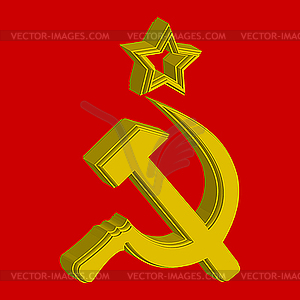 From Russia with love - vector clip art