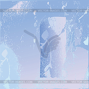 Frozen glass texture - vector clipart