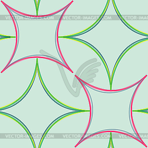 Geometric abstract seamless pattern 2 - vector clip art