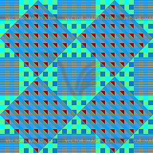 Синий ромбовидный паттерн - изображение в формате EPS