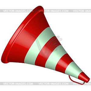 Bullhorn icon - stock vector clipart