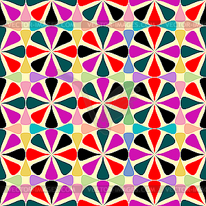 Geometric seamless pattern - vector clipart