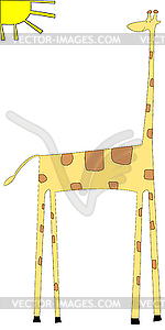 Giraffe - vector clip art