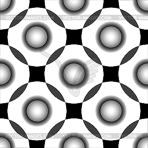 Round graphite background - vector image