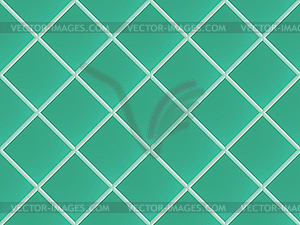 Green seamless ceramic pattern - vector image