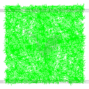 Green grass pattern - vector clipart