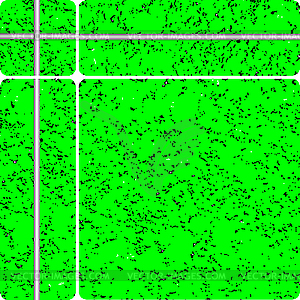 Green stone type ceramic tiles - vector clip art