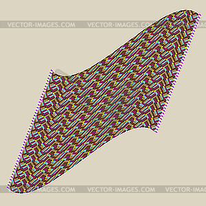 Magic carpet - vector image