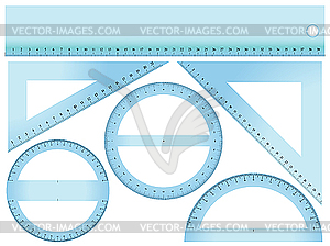 Measurement set - vector image