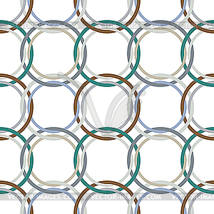 Metallic rings - vector clipart