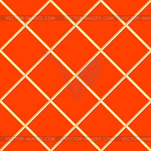 Orange seamless ceramic tiles - vector image