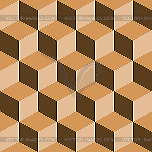 Psychedelic pattern mixed brown - vector clipart